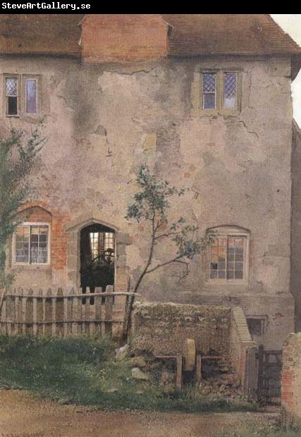 Edward Henry Fahey,RI Old Farm House (mk46)